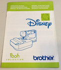 Manual   Warranty Card For Disney Pooh Brother Pe-400d Embroidery Sewing Machine