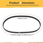 75-115 Hp 4-stroke Timing Belt For Mercury   Yamaha 57-804145 Oos