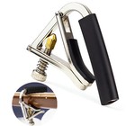 Alice A007v Metal Screw On Adjustable Guitar Capo With Picks Box And 5 Picks