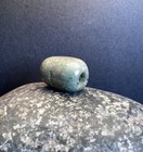 Ancient Pre Columbian Jade Tube Pendant Combine Shipping  578