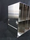 Laboratory Stainless Steel 12-section Well Plate Upright Freezer Storage Rack