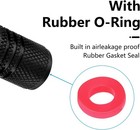 Tire Valve Stem Caps For Gmc Sierra Denali Canyon Terrain Yukon Black-06 