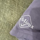 Lemieux Women   s Us 2 Purple Short Sleeve 1 4 Zip Equestrian Riding Base Layer