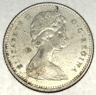 1965 Canada 10 Cents Dime 0 8000 Silver Asw 0 06 Oz Coin Free Shipping - 2477