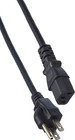 Ac Power Cord Cable 3 Prong Replacement Us Plug 5  Standard Pc Computer Monitor