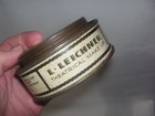 Old  Antique Leichner Theatrical Make Up Face Powder Tin   White made In Germany