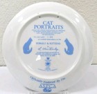 Bing   Grondahl Vintage 1987 Porcelain Cat Plate Cat Portraits Brand New     
