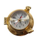 Nautical Ship s Porthole Clock Brass Wall Clock Usa Works