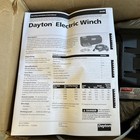 Dayton 3vj68 12v 4000 Lb Electric Winch