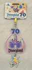 Disneyland 70th Anniversary Tinkerbell   Sleeping Beauty Castle Mobile Ornament