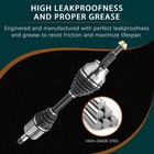 Front Left Cv Axle Compatible With 2011-2021 Jeep Grand Cherokee  11-22 Dodge