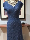 Vintage 1980 s French Ribbon Crochet Skirt Set