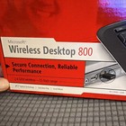 Microsoft Wireless Desktop 800 Wireless Keyboard   Mouse Combo Black   Dongle 