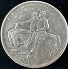 1925 Stone Mountain Silver Half Dollar 50c Us Coin Lot Of 5 Mixed Grades