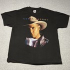 Vintage Garth Brooks Fresh Horses 1996 Tour T Shirt Men Xl Black Country 90s