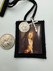 Seven Sorrows Of Mary Scapular Black W  St  Benedict And Crucifix Medals