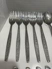 Vintage 1974 Sears Roebuck Anneka Flatware Set Stainless Korea Lot Of 33