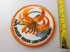 Lighthouse Park Phyl Munday Florida Vintage Souvenir Patch Badge Orange