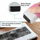 2pcs Identity Theft Protection Roller Stamp Guard Id Privacy Confidential Data