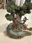 Vintage  tigger   s House  Winnie The Pooh Figurine Danbury Mint Disney In Box