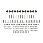 14    Drop Visor  With Lights For Curved Windshield Kenworth W900 t600 t800 t330