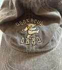 Grateful Dead Dancing Bear Strapback Hat Gray Cotton Hat