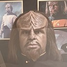 Star Trek  The Next Generation Lt  Worf Bust Michael Dorn Life Mask