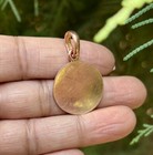 1pc Pure Copper Healing Circle Pendant Locket  Jewelry  Spiritual Kriya Pendant