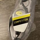 Speedo Competitive Vanquisher 2 0 Swimming Goggles Racing Smoke Black Goggles
