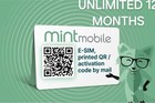 Mint Mobile Esim 12-month Unlimited Data Talk Text 1 Year Prepaid
