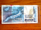 05 07 88 Central Bank Of Ireland 20 Pounds Legal Tender B20