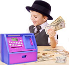 Talking Atm Savings Bank  Digital Piggy Bank  Atm Money Coins Machine For Kids B