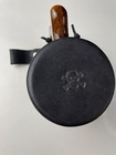 Handcrafted Wooden Beer Mug Tankard With Leather Pirate Lid And Strap Ren Fest