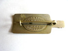 Vintage W   A Gilbey Ltd  Cincinnati Gilbey s Gin Bottle Shape Employee Id Badge