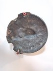 1900 s Antique Indian Native American Round Oak Stove Doe-wah-jack Draft Closer