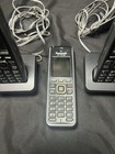 Lot Of 3 Panasonic Kx-td7680 2 4 Ghz 3 Lines Cordless Phones  2 Bases chargers