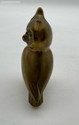 Brass Vintage Brass Owl Figurine Standing 5 75