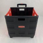 Rubbermaid Folding Rolling Cargo Crate