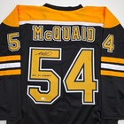 Autographed signed Adam Mcquaid Boston Black Hockey Jersey Jsa Coa