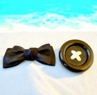 Vintage Shoe Clips Lot Of 2 Crafting Crafts