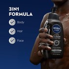 Nivea Men Active Clean Body Wash With Natural Charcoal For Normal To Oily Skin