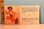 Vintage Pinup Ink Blotter Bee Incorporated Auto Parts Allentown  Pennsylvania Pa