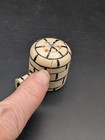 Vintage 1940s Eskimo Native Alaskan Intuit Igloo Salt   Pepper Shaker Set Read