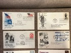 Vintage First Day Cover  fdc   Stamp Lot - 16 Envelopes 1950s-1960s Historic
