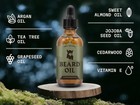Striking Viking Beard Oil For Men - 2 Fl Oz  Cedarwood Scent - Beard Growth   Co