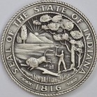 1966 25 9g  999 Silver Medallic Art Co  High Relief James Whitcomb Riley Medal