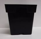 5 25  Square Nursery Pots  set Of 10- 1 75 Quart  Plants Black Plastic Jumbo