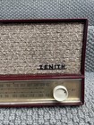 Vintage Zenith S-41786 Model A723 Am fm Bakelite Tube Radio - Works 