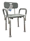 Bathroom Perfect Shower Chair With Back   Padded Arms Cs 2