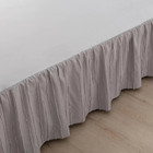 Bed Skirt Full Size Ruffled Bed Skirts With Split Corners - 14 Inch Drop Dust Ru